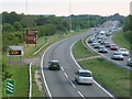 Holdenhurst: Cooper Dean flyover from the footbridge