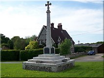 SU7025 : War Memorial, Froxfield Green by Maigheach-gheal