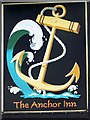 Sign for the Anchor Inn, Storrington