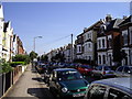 Cars parked in Mexfield Road Wandsworth