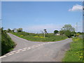 Road junction Abergorlech or Cwmdu.