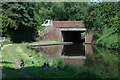 The canal goes under the A449