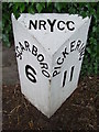 Old Milepost