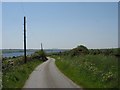 The Rhosgoch to Llanbabo road north of Rhyd Dafydd