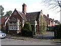 Former lodge, corner of Myton Road and Myton Lane