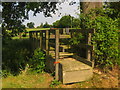 Footbridge near Moat Cottage