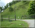 Access gate for Glenfiddich Lodge [NJ3132].