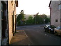 Garelochhead streets in evening sunlight