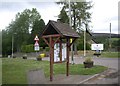 Village notice board