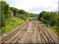 Train about to enter Millwood Tunnel