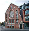 Church converted to flats, near Ipswich docks