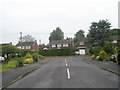 Looking from Selborne Close into Tilmore Gardens