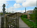 Gate by the Leeds & Liverpool Canal