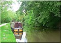 Leeds & Liverpool Canal with narrowboat