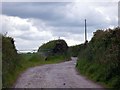 Farm road to Pentregwine