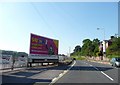 Exeter : Cowley Bridge Road & UKIP Hoarding