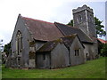 TM1659 : Rear of St Catherine's Church, Pettaugh by Geographer
