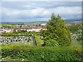 A view of the village from Bessbrook Presbyterian Church