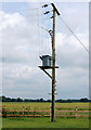 Electricity transformer at Oaklands Farm