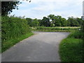 Sussex Ouse Valley Way crossing minor road