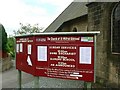 Noticeboard, St Wilfrid