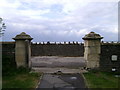 Gate pillars, Salthouse Fields, Clevedon