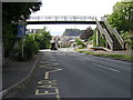 Welcoming footbridge, Exeter Road, Teignmouth