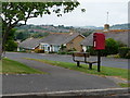 SY4691 : Bothenhampton: postbox № DT6 58, Valley Road by Chris Downer