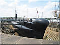 TQ7569 : HM Submarine Ocelot, Dry Dock Number 3, Chatham Dockyard, Kent by Oast House Archive