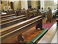 Pews within The Assumption of Our Lady, Englefield Green