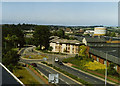 View north east from multi-storey car park