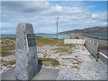 NF7812 : View Northwestward from Commemorative Stone by Barbara Carr