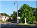 West Moors: the war memorial