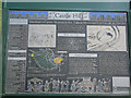 Castle Hill - information board