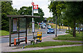 Bus Stop Beside Hendon Way