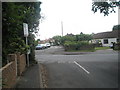 Looking from Northcroft Villas across Northcroft  Road towards Laurel Avenue