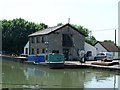 Canal wharf at Marsworth