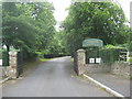 Entrance driveway to Long Ashton Business Park