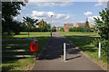 Bridleway through Cawston Grange Estate