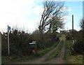 Footpath leading towards Tyddyn-deugain