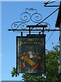 The Drayton Arms public house sign