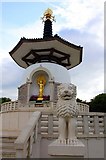 SP8740 : One of the guardians of the peace pagoda by Steve Daniels