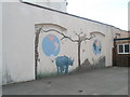 Mural on the Englefield Green Village Centre