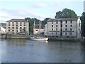 18th century warehouses beside the River Teifi