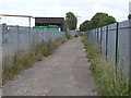 Footpath from Barton Road