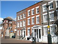 Fine Georgian buildings in Gosport High Street