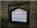 Christ Church (Methodist and United Reformed), Longridge, Sign