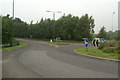 Roundabout at the start of the Whaley Bridge A6 by-pass