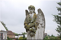 SO5840 : Angel Memorial, Dormington Church by Julian P Guffogg