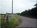 Flint wall near Rickney